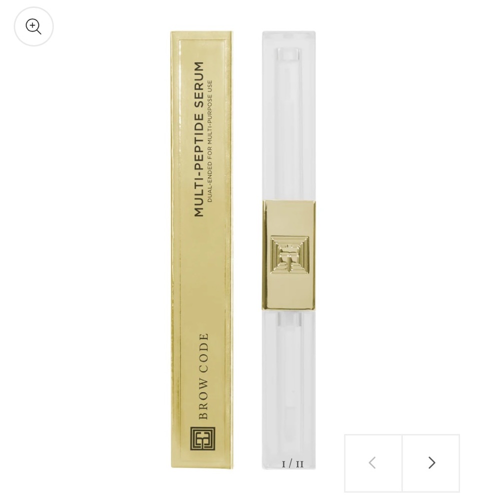 Brow code multi peptide growth serum